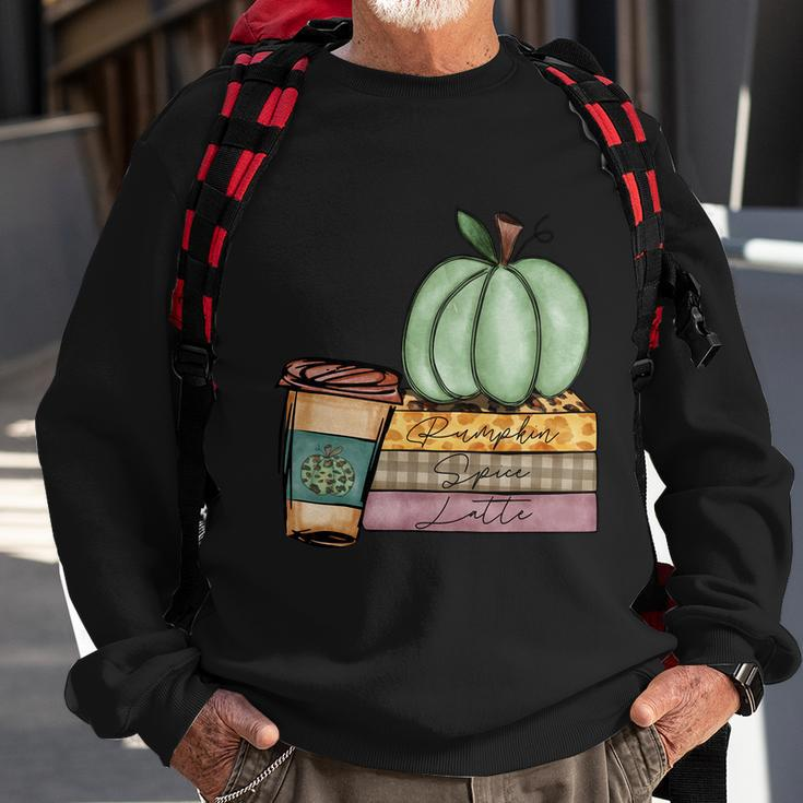 Pumpkin Spice Latte Thanksgiving Quote V2 Sweatshirt Gifts for Old Men