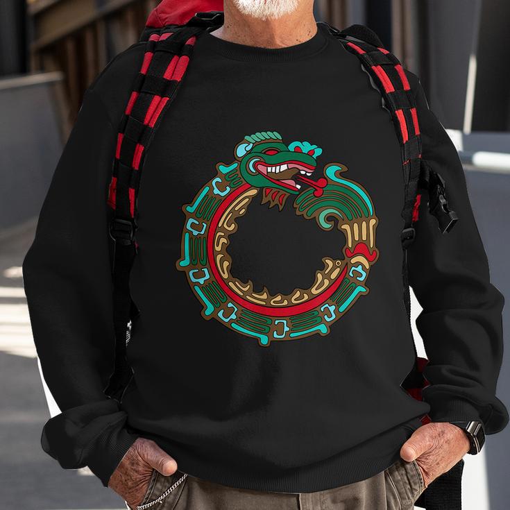 Quetzalcóatl Sweatshirt Gifts for Old Men