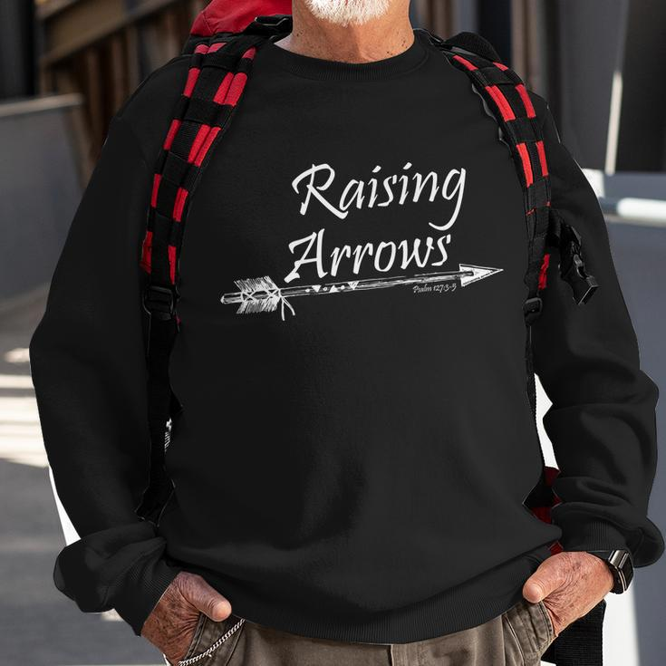 Raising Arrows Christian Psalm 1273-5 Tshirt Sweatshirt Gifts for Old Men