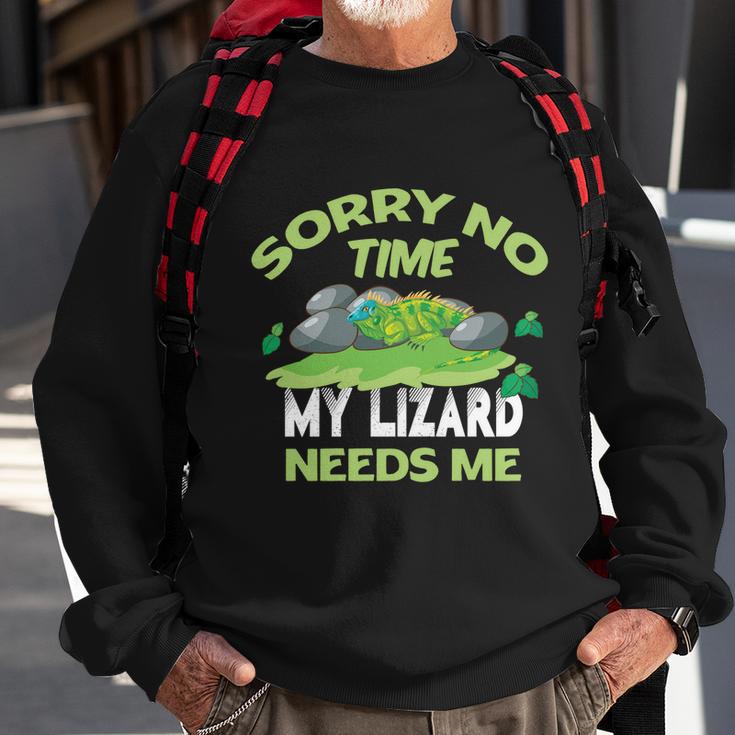 Reptile Lover Lizard Gift Sweatshirt Gifts for Old Men