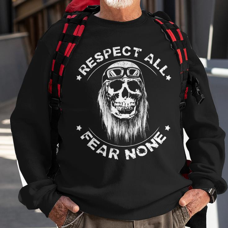 Respect All - Fear None Sweatshirt Gifts for Old Men