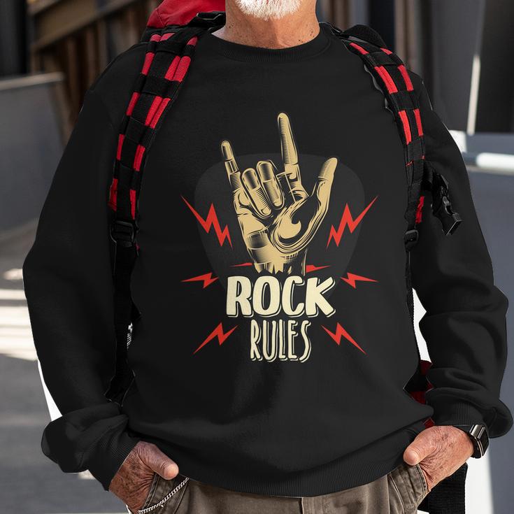 Rock And Roll Sweatshirt Gifts for Old Men