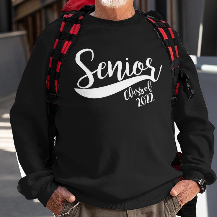 Senior Class Of 2022 Graduation Logo Sweatshirt Gifts for Old Men