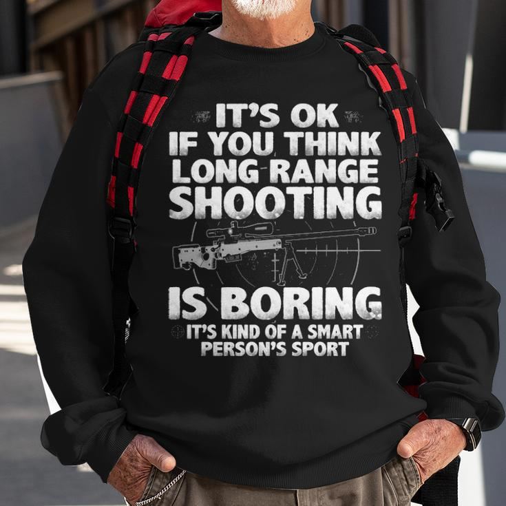 Smart Persons Sport Front Sweatshirt Gifts for Old Men