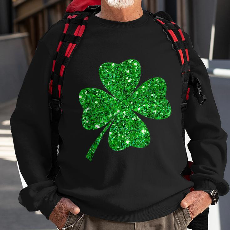 Sparkle Clover Irish Shirt For St Patricks & Pattys Day Sweatshirt Gifts for Old Men