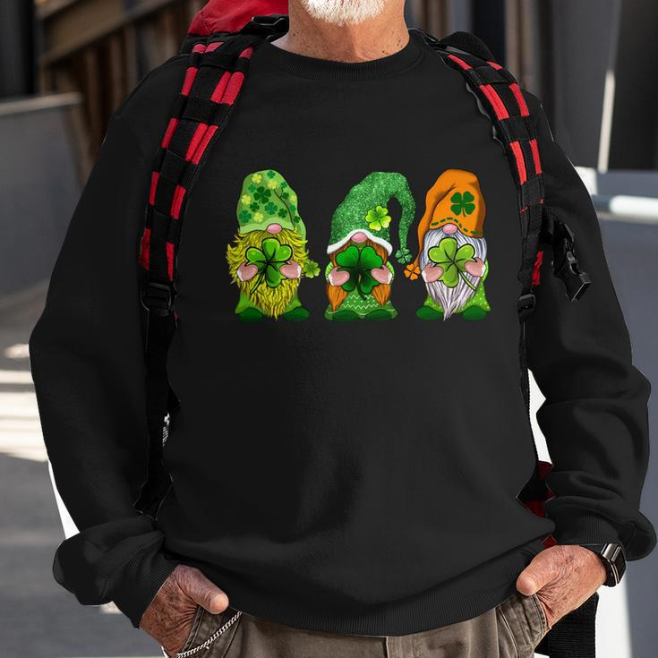 St Patricks Day St Patricks Day Gnome Irish Gnome Sweatshirt Gifts for Old Men