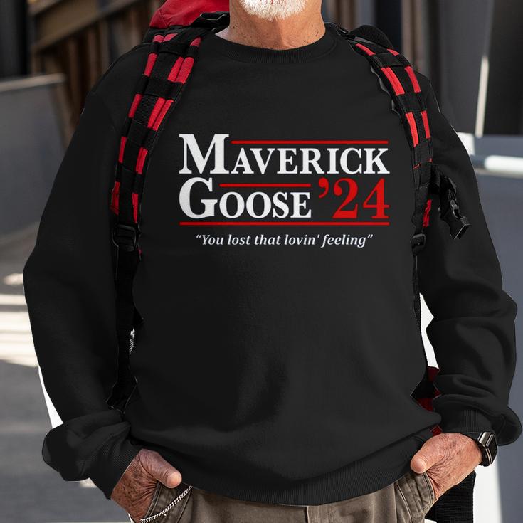 Talk To Me Goose Marverick Goose Sweatshirt Gifts for Old Men