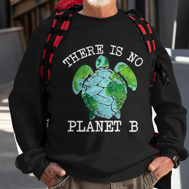 There Is No Planet B Earth Sweatshirt Gifts for Old Men