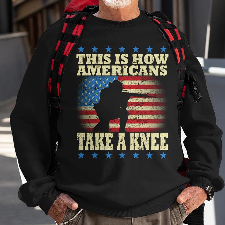 This Is How Americans Take A Knee Sweatshirt Gifts for Old Men