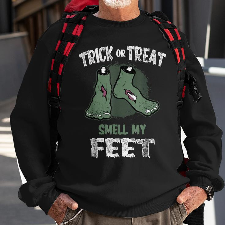 Trick Or Treat Smell My Feet Kids Sweatshirt Gifts for Old Men