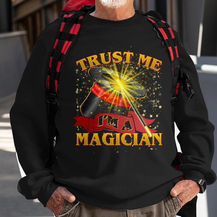 Trust Me Im A Magician Funny Tshirt Sweatshirt Gifts for Old Men