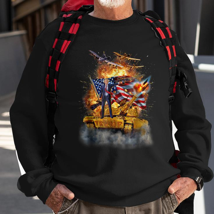 Tshirt United States President Donald Trump Epic Battle Sweatshirt Gifts for Old Men