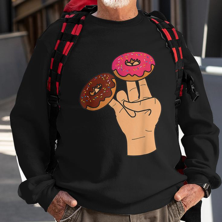 Two In The Pink One In The Stink Funny Shocker Sweatshirt Gifts for Old Men