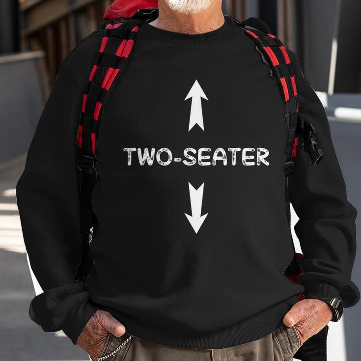 Two Seater V2 Sweatshirt Gifts for Old Men