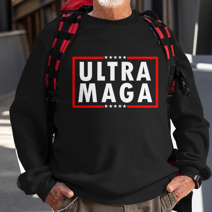 Ultra Maga Varsity Usa United States Of America Sweatshirt Gifts for Old Men