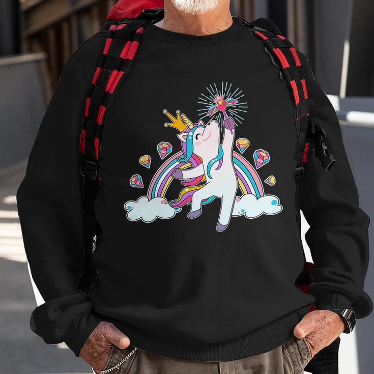 Unicorn Magic V2 Sweatshirt Gifts for Old Men
