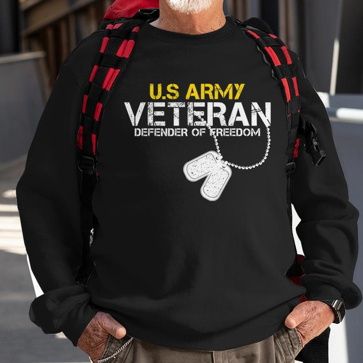 Us Army Veteran Defender Of Freedom Sweatshirt Gifts for Old Men