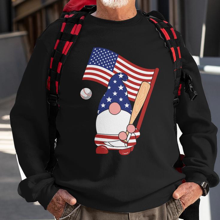 Usa Flag Gnome Graphic 4Th Of July Plus Size Shirt Sweatshirt Gifts for Old Men