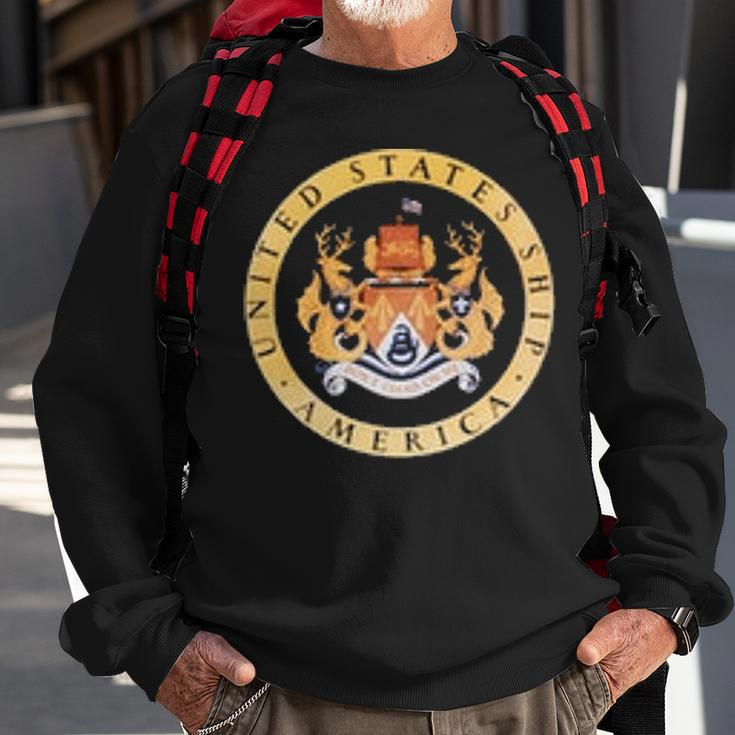 Uss America Cva 66 Cv Sweatshirt Gifts for Old Men