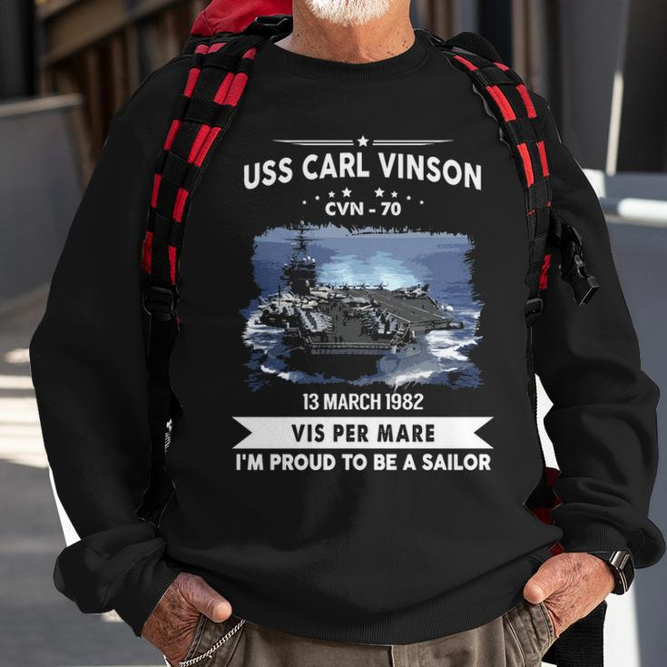 Uss Carl Vinson Cvn V3 Sweatshirt Gifts for Old Men