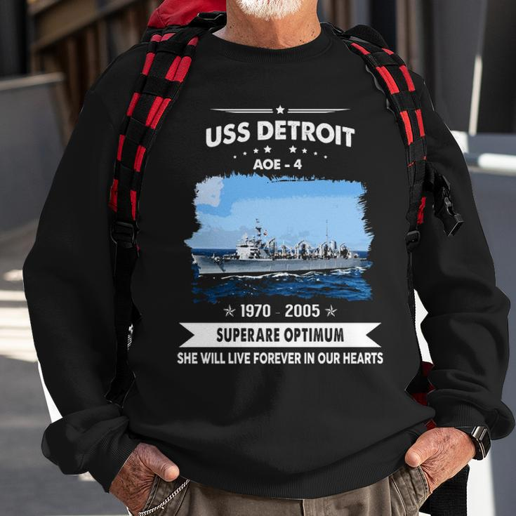 Uss Detroit Aoe Sweatshirt Gifts for Old Men