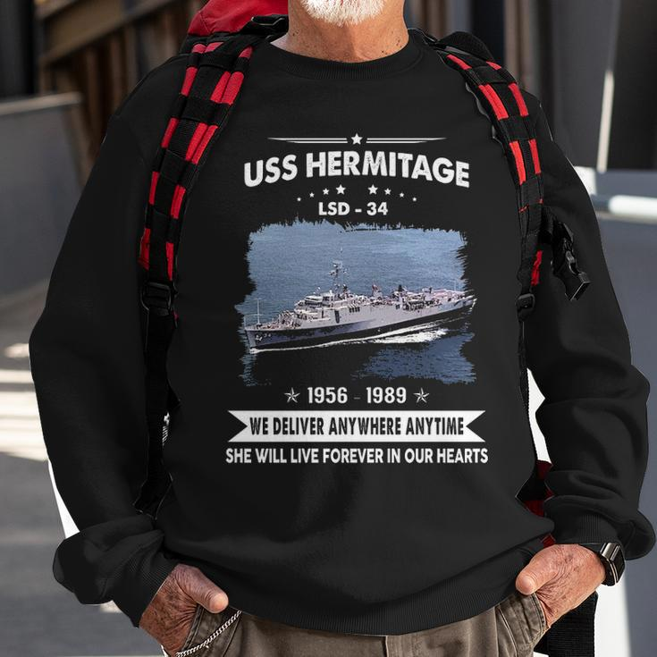 Uss Hermitage Lsd Sweatshirt Gifts for Old Men