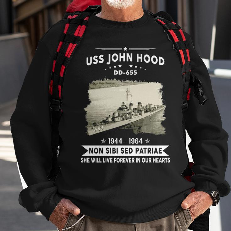 Uss John Hood Dd Sweatshirt Gifts for Old Men