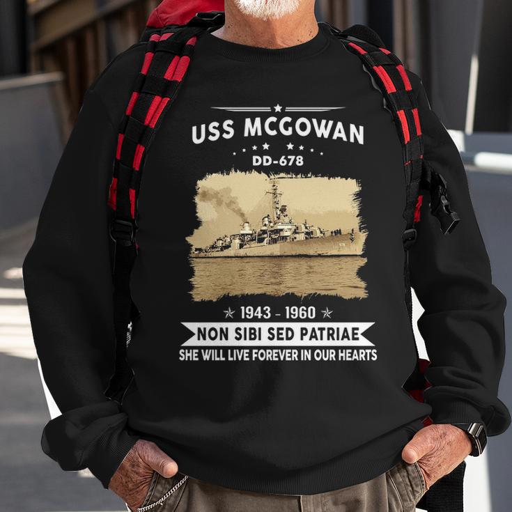 Uss Mcgowan Dd Sweatshirt Gifts for Old Men