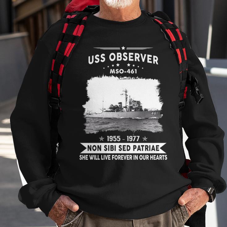 Uss Observer Mso Sweatshirt Gifts for Old Men