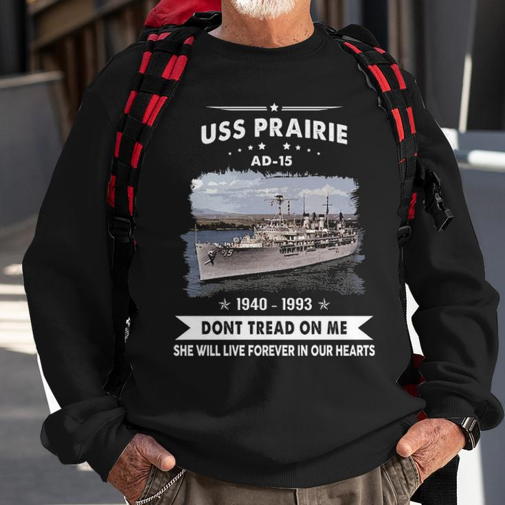 Uss Prairie Uss Ad Sweatshirt Gifts for Old Men