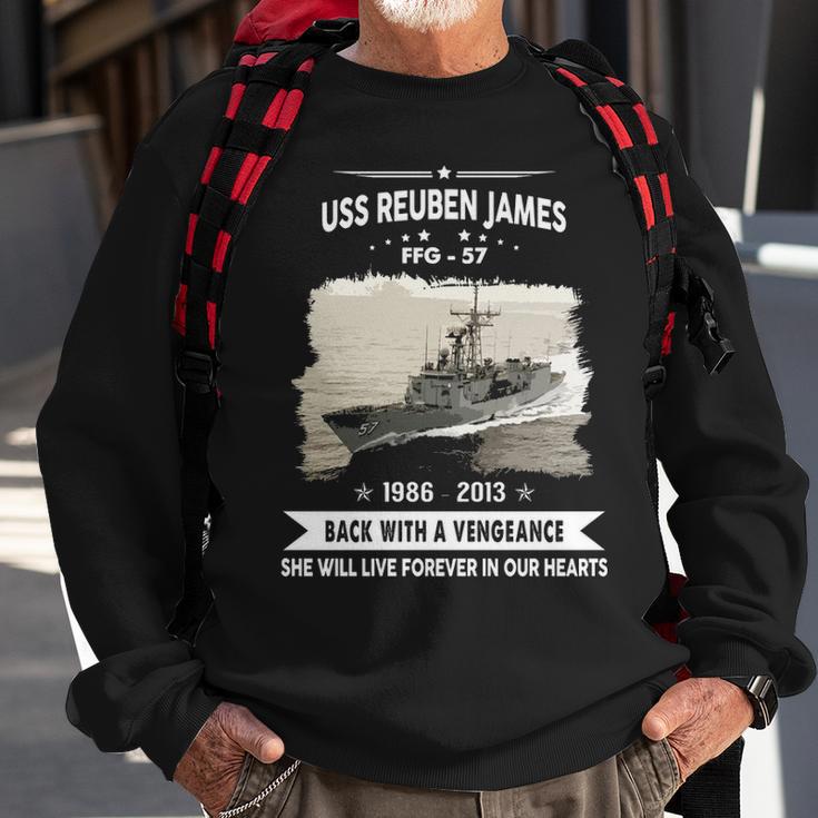 Uss Reuben James Ffg Sweatshirt Gifts for Old Men