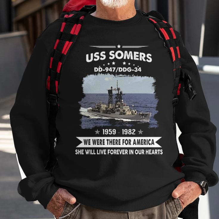 Uss Somers Ddg 34 Dd Sweatshirt Gifts for Old Men
