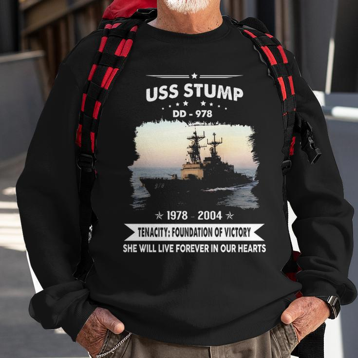 Uss Stump Dd Sweatshirt Gifts for Old Men