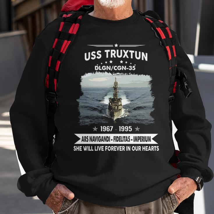 Uss Truxtun Cgn 35 Dlgn Sweatshirt Gifts for Old Men