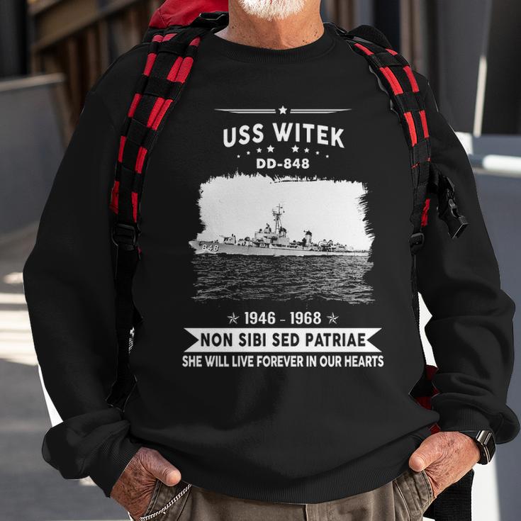 Uss Witek Dd Sweatshirt Gifts for Old Men