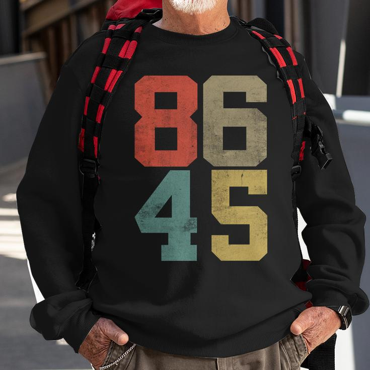 Vintage 86 45 Anti Trump Tshirt Sweatshirt Gifts for Old Men