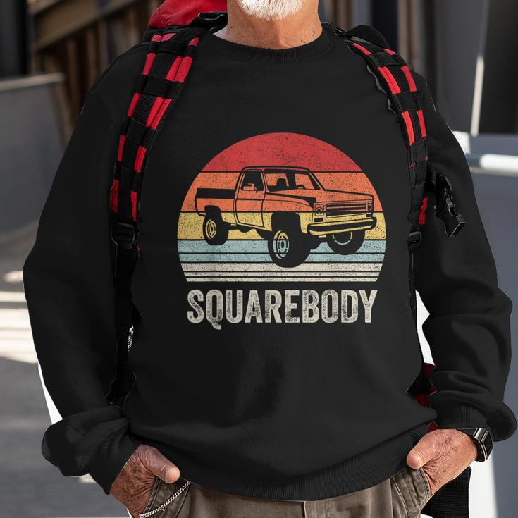 Vintage Retro Classic Square Body Squarebody Truck Tshirt Sweatshirt Gifts for Old Men
