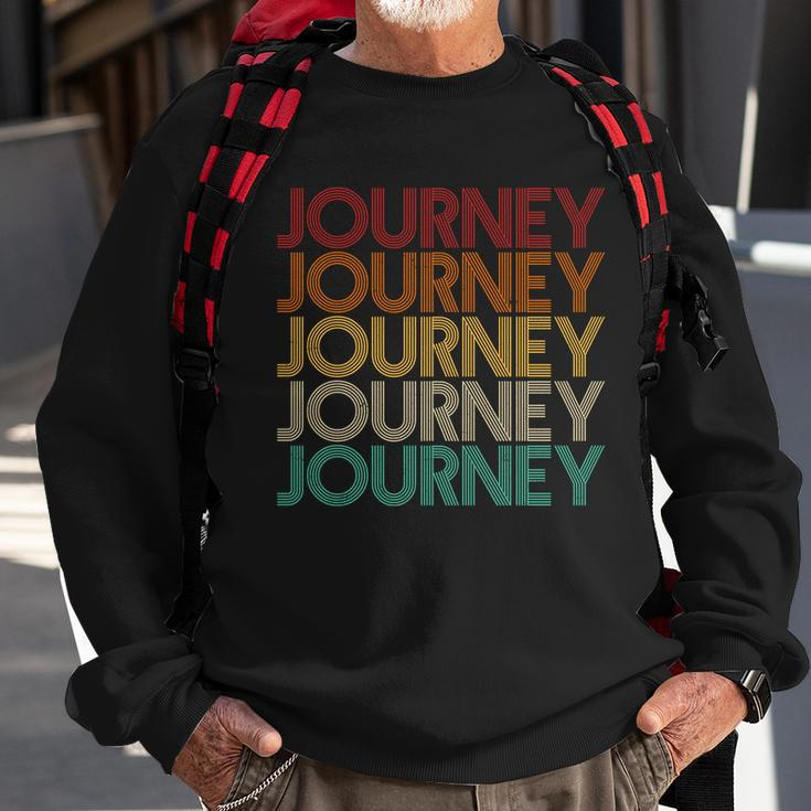 Vintage Retro Journey Sweatshirt Gifts for Old Men