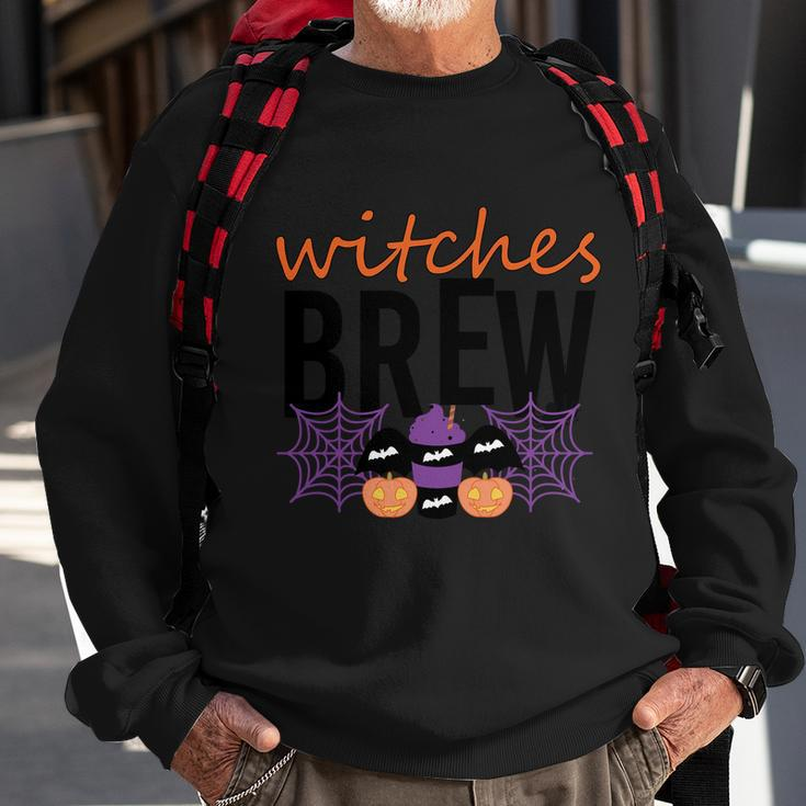 Witches Brew Funny Halloween Quote Sweatshirt Gifts for Old Men