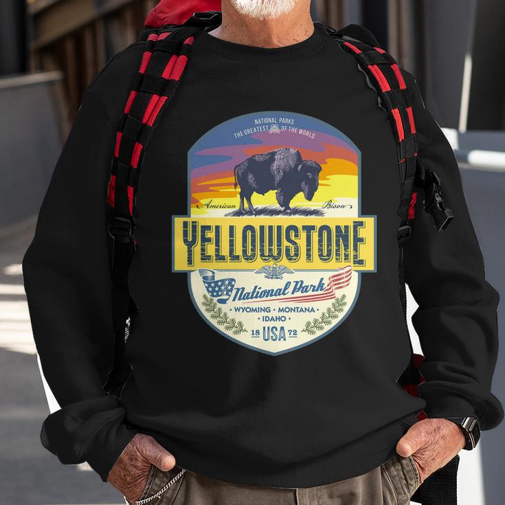 Yellowstone National Park Tshirt V2 Sweatshirt Gifts for Old Men