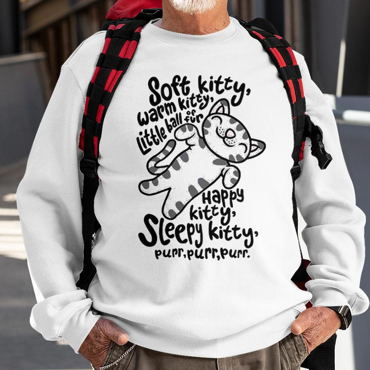 Soft Kitty Warm Kitty V2 Sweatshirt Gifts for Old Men