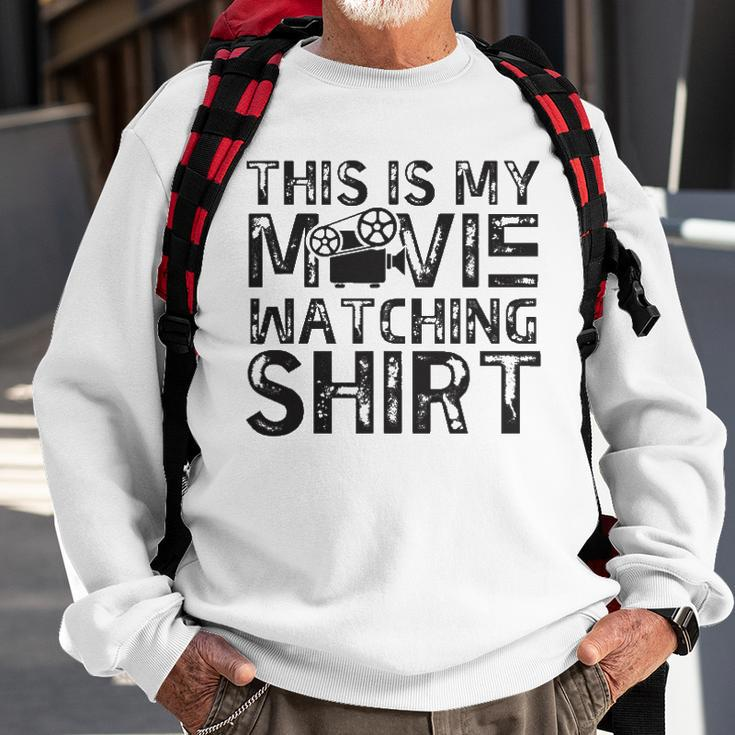 This Is My Movie Watching Family Moving Night Sweatshirt Gifts for Old Men