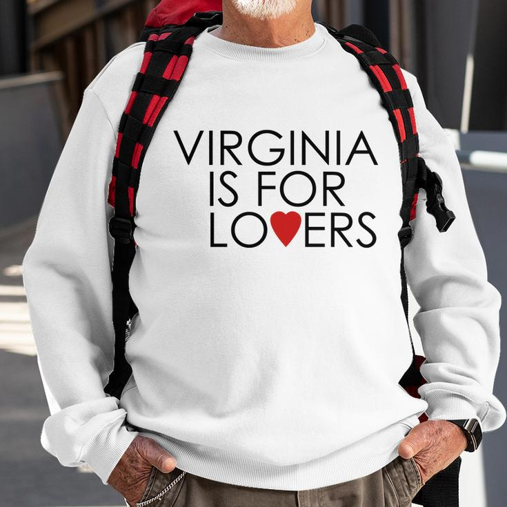 Virginia Is For Lovers Sweatshirt Gifts for Old Men