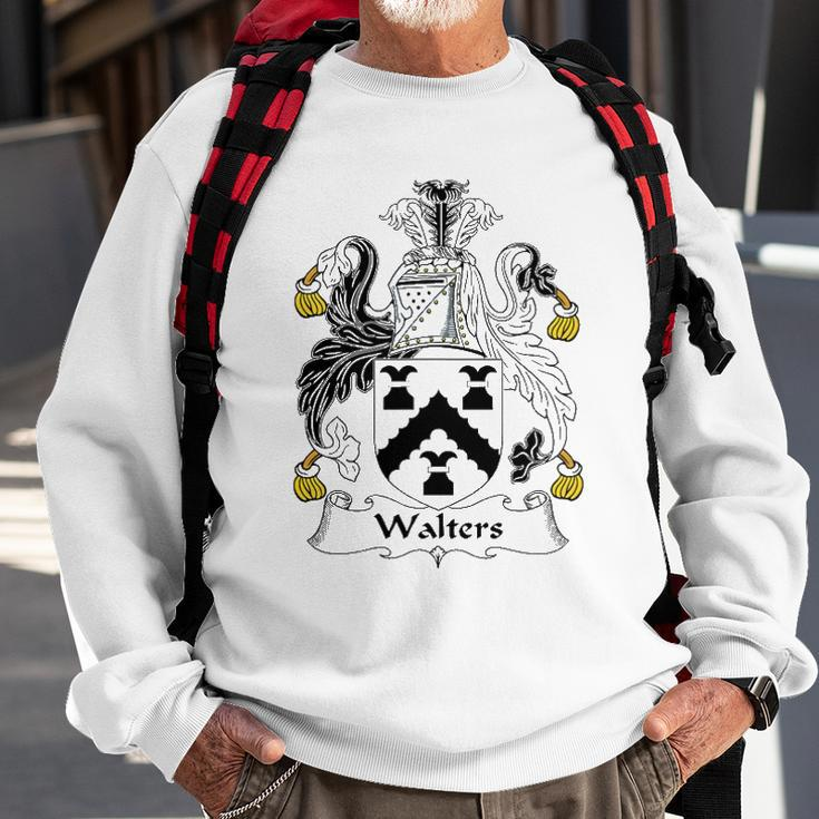 Walters Coat Of Arms &8211 Family Crest Sweatshirt Gifts for Old Men