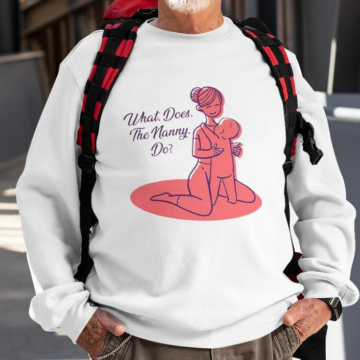 What Does The Nanny Do Christine Brown Sweatshirt Gifts for Old Men