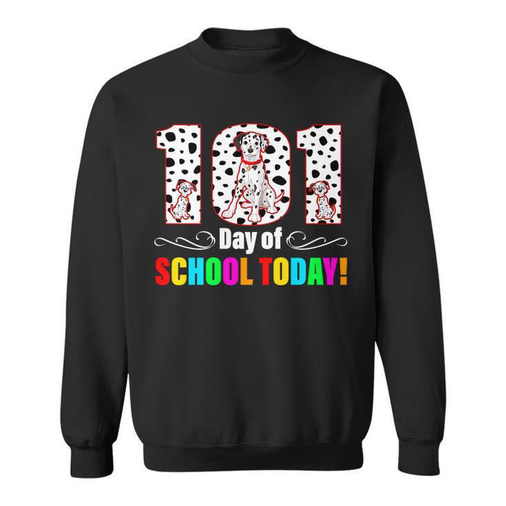 101 Days Of School Dalmatian Dog Cute Sweatshirt