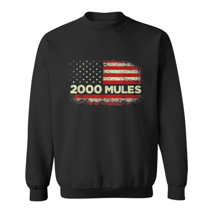 2000 Mules Pro Trump  V2 Sweatshirt