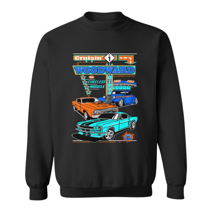 2021 Cruisin Woodward In Timeless Muscle Sweatshirt