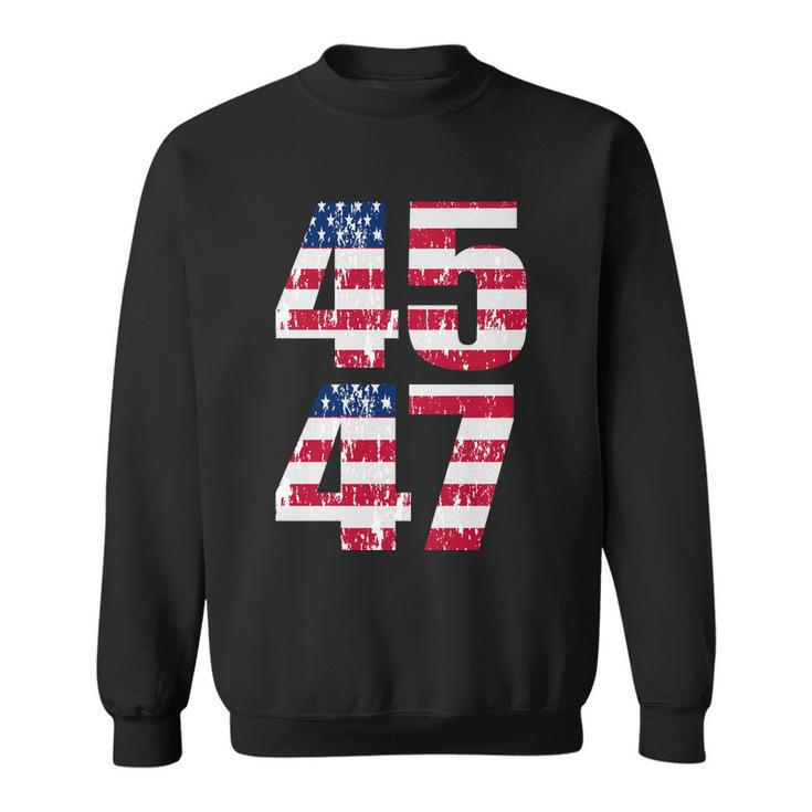 45 47 Trump 2024 Tshirt V2 Sweatshirt