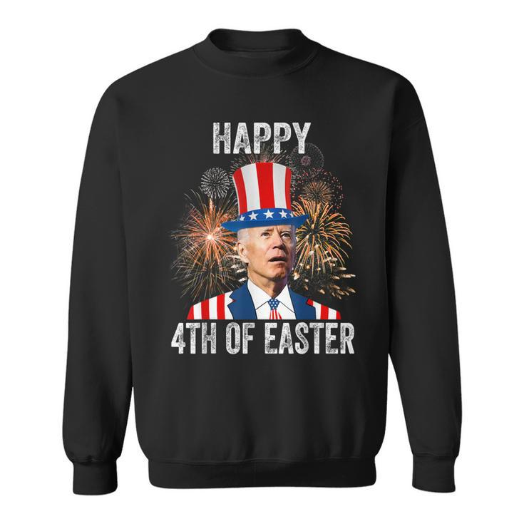 4Th Of Easter Funny Happy 4Th Of July Anti Joe Biden  Men Women Sweatshirt Graphic Print Unisex